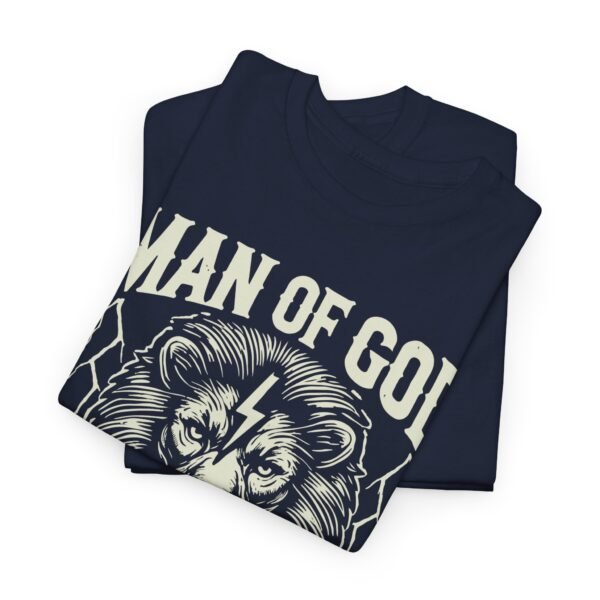 Heroic Faith Unisex Heavy Cotton Tee - Man of God, Husband, Daddy, Protector, Gift for Dads, Father's Day, Christian Apparel - Image 30