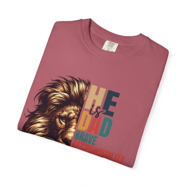 He is Dad Lion Graphic T-Shirt, Father's Day Gift, Unisex Tee, Dad Humor Shirt, Gift for Dad, Warrior Dad Apparel - Image 31