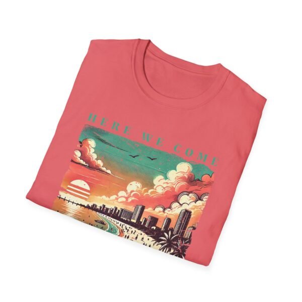 Miami Beach Vibes Unisex Softstyle T-Shirt, Summer Apparel, Vacation Tee, Graphic Shirt for Beach Lovers, Travel Gift - Image 14