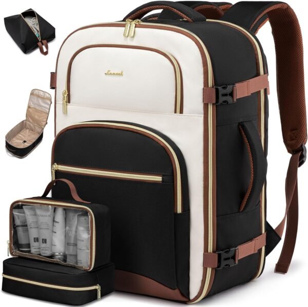LOVEVOOK Travel Essentials Carry on Backpack 40L T... - Image 2