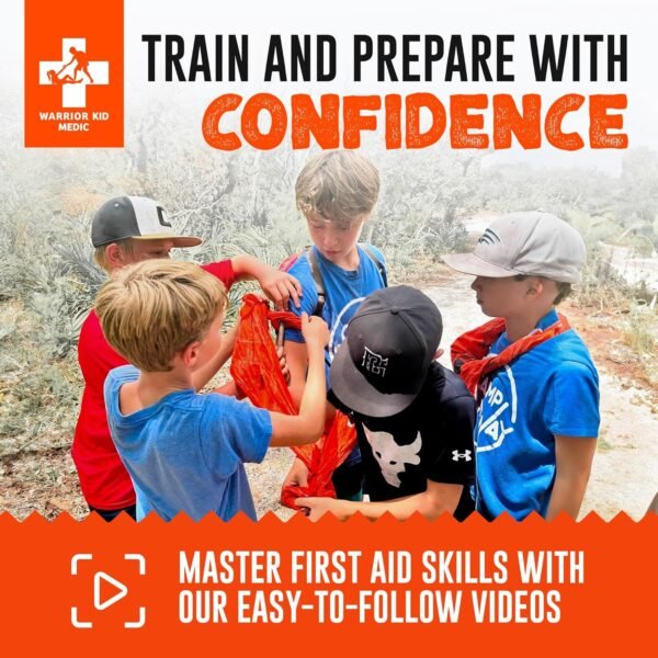 Kids First Aid Kit - Travel First Aid Kit Survival... - Image 7
