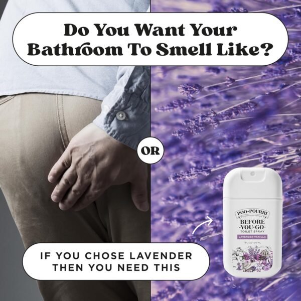 Poo-Pourri Lavender Vanilla Pocket Before-You-Go T... - Image 10