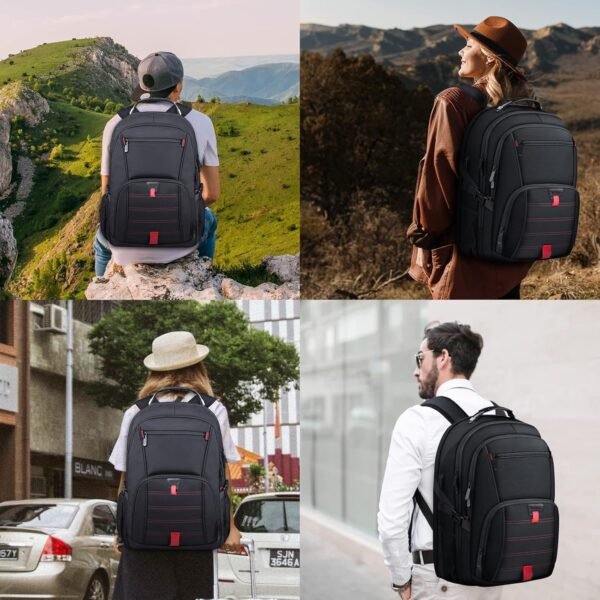 Extra Large Travel Laptop Backpack, 17.3 Inch Carr... - Image 7