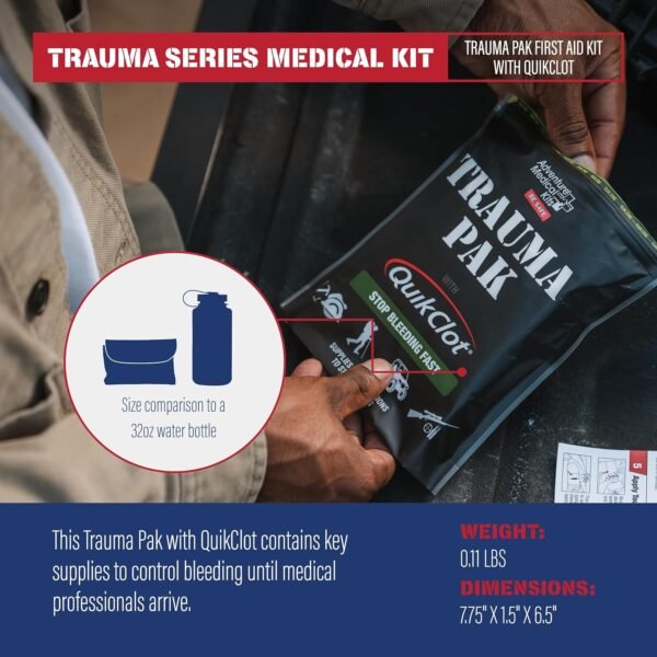 Adventure Medical Kit Trauma Pak First Aid Kit wit... - Image 4