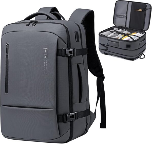 17.3 Inch Travel Laptop Backpack for Men, Water Re... - Image 2