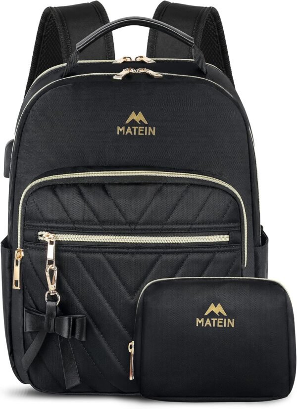 MATEIN Mini Backpack for Women, Waterproof Stylish... - Image 9
