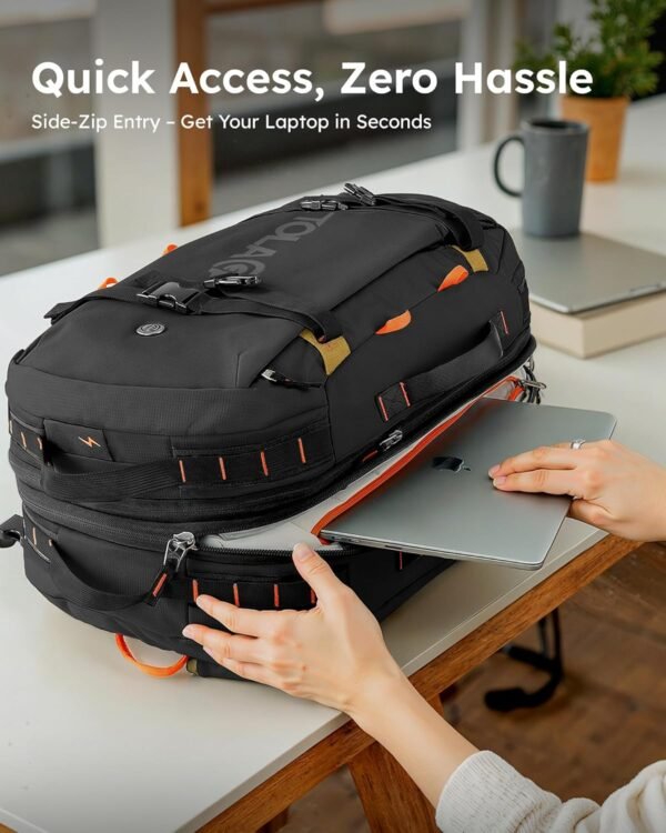 Tolaccea Travel Laptop Backpack, Large Carry on Ba... - Image 9