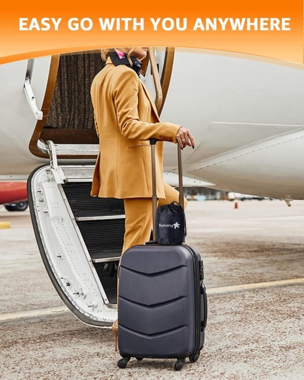 Sunany Travel Pillow, Inflatable Neck Pillow Used ... - Image 9