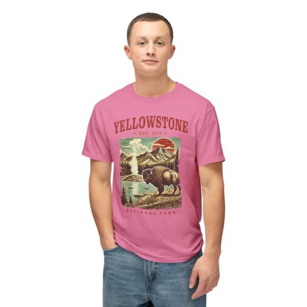 Vintage Yellowstone T-Shirt, National Park Tee, Nature Lover Gift, Outdoor Adventure Shirt, Travel Souvenir, Unisex Apparel - Image 5