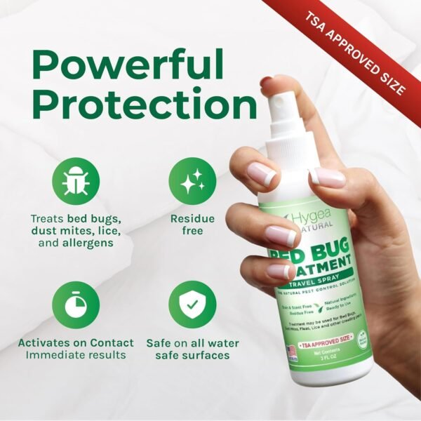 Lice, Mite, and Bed Bug Natural Travel Spray - TSA... - Image 4