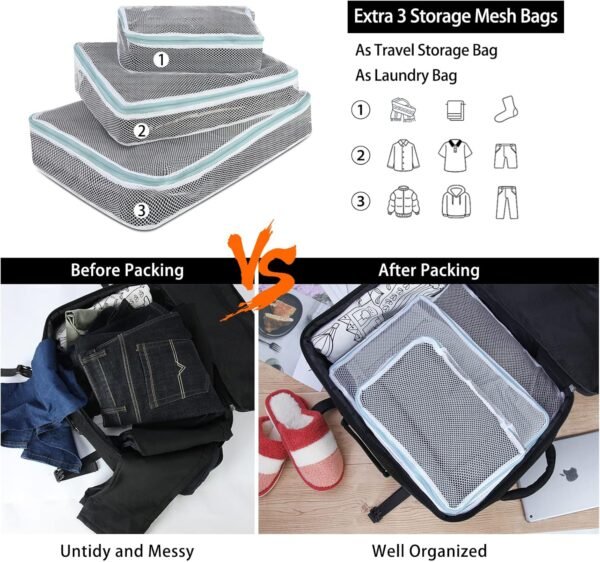 Travel Backpack for Men Women 17 Inch Flight Appro... - Image 3