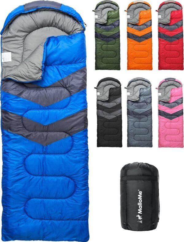 MalloMe Sleeping Bags for Adults Cold Weather & Wa... - Image 2