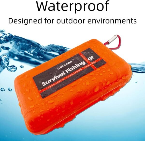 LoDinpo Mini Survival Fishing Kit Small Emergency ... - Image 5