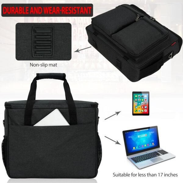 Bartender Bag, Bartender Kit Travel Bag for Cockta... - Image 5