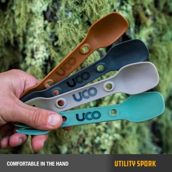 UCO Utility Spork 3-in-1 Combo Spoon-Fork-Knife Ut... - Image 5