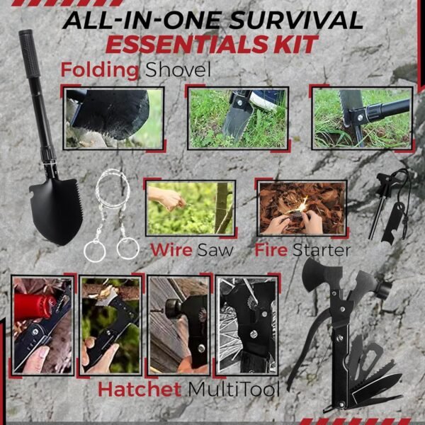 320-Piece Survival Kit | Emergency Gear for Campin... - Image 5