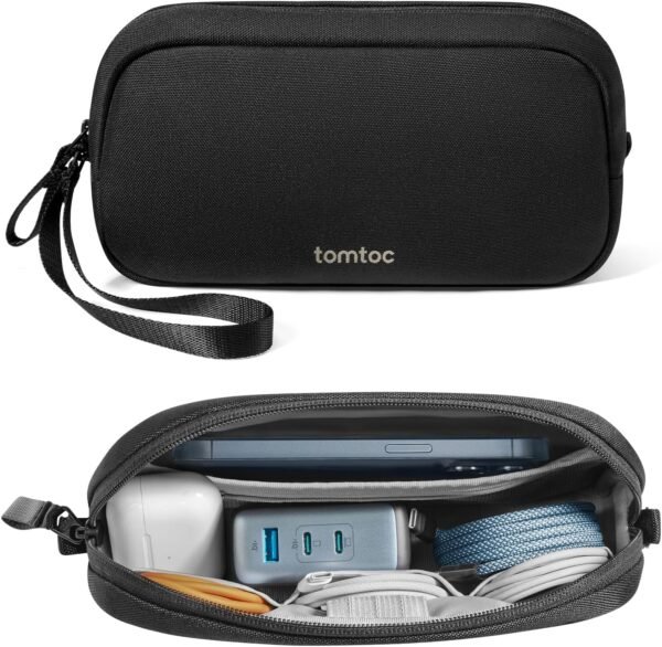 tomtoc Electronics Organizer Travel Case, Water Re... - Image 2