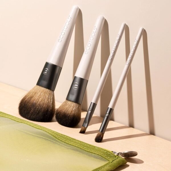 EcoTools On-The-Go Makeup Brush Kit, Travel-Friend... - Image 5