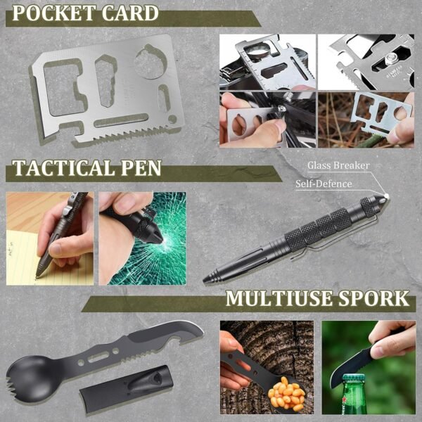 Gifts for Men Dad Husband Boyfriend Him, Survival ... - Image 4