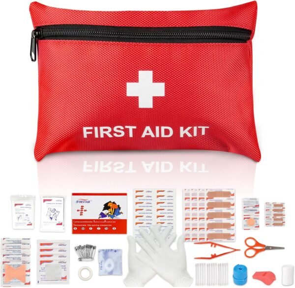 100-Piece First Aid Kit - Compact Portable Emergen... - Image 2