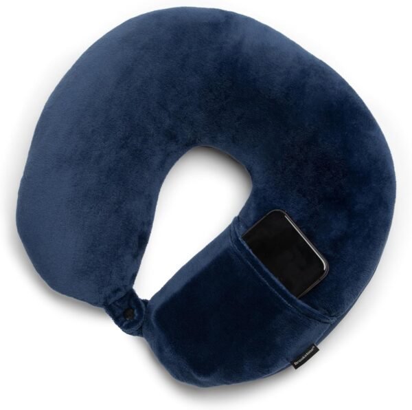 Brookstone Microbead Travel Head and Neck Pillow L... - Image 5