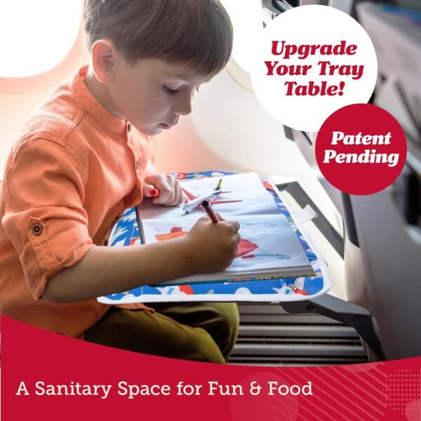 Lusso Gear Kids Travel Tray Table Cover with Pocke... - Image 3