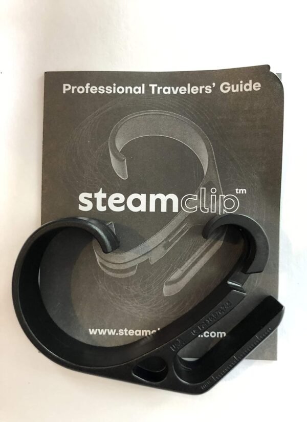 Travel Tool Over shower door hook Traveler's Steam... - Image 5