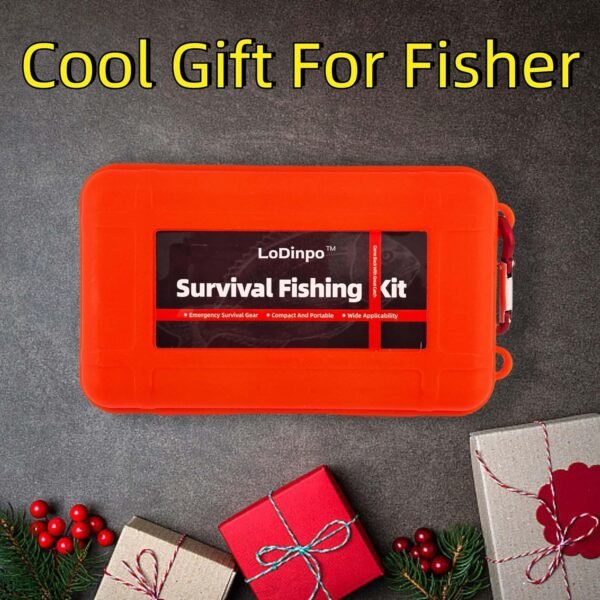 LoDinpo Mini Survival Fishing Kit Small Emergency ... - Image 4