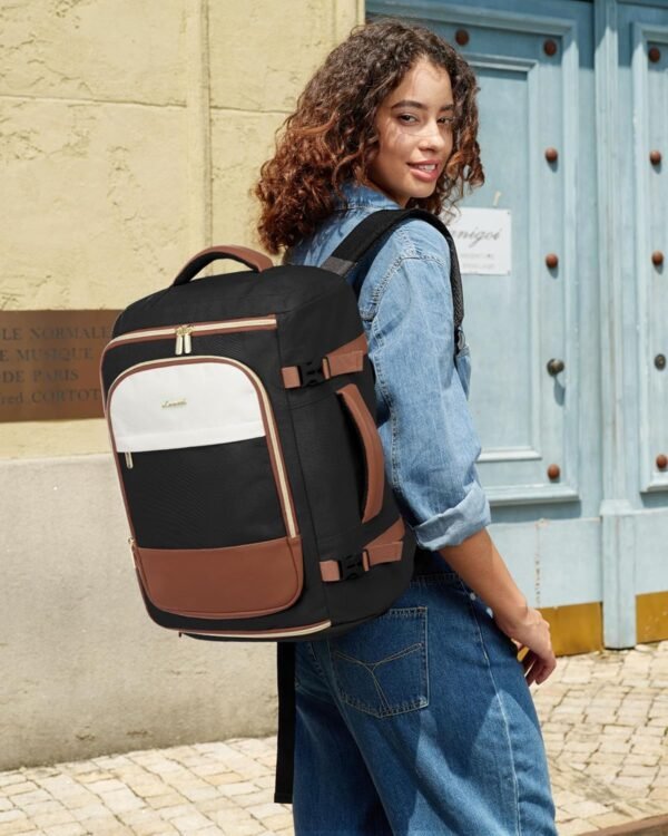 LOVEVOOK 40L Travel Backpack for Women, TSA Approv... - Image 3