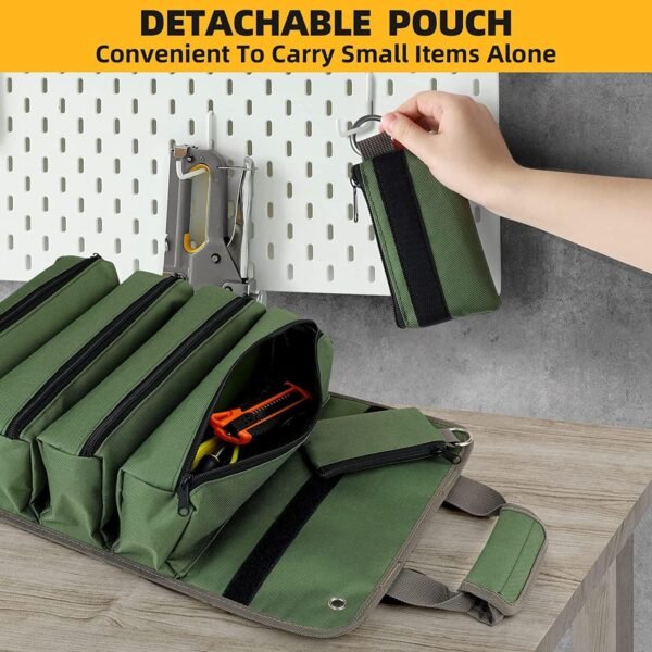 Tool Bag Roll Up, UUP Heavy Duty Rolled Empty Tool... - Image 5