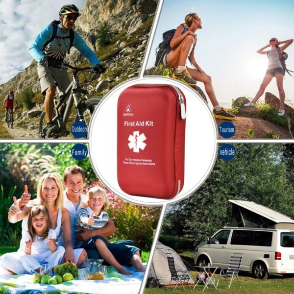 deftget 163 Pieces First Aid Kit Waterproof IFAK M... - Image 9