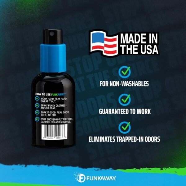 FunkAway Odor Eliminator Spray for Shoes, Clothes ... - Image 8