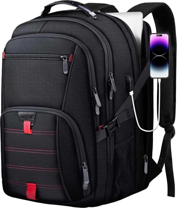 Extra Large Travel Laptop Backpack, 17.3 Inch Carr... - Image 2