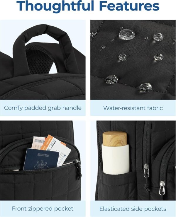 BAGSMART College Laptop Backpack, Travel Backpack ... - Image 10