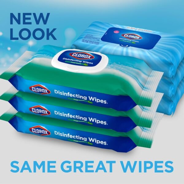 Clorox Disinfecting Wipes, Bleach Free, Household ... - Image 3