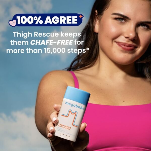 Megababe Thigh Rescue Anti-Chafe Stick | Prevents ... - Image 5