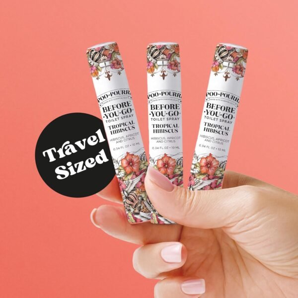 Poo-Pourri Before-You-Go Toilet Spray, Tropical Hi... - Image 4