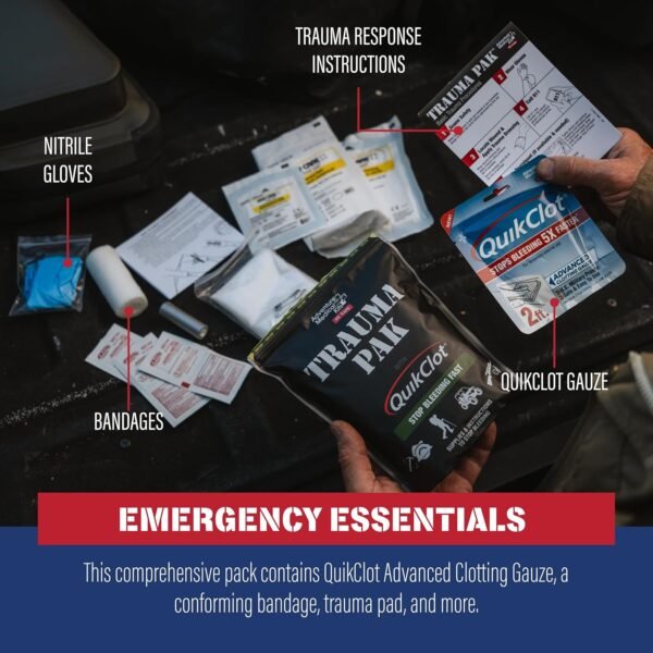 Adventure Medical Kit Trauma Pak First Aid Kit wit... - Image 5