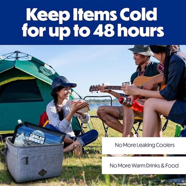 Cooler Shock Reusable Ice Packs for Cooler - Long ... - Image 5