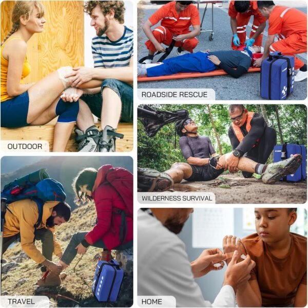 Professional 508 PCS First Aid Kit – 4-in-1 Detach... - Image 8