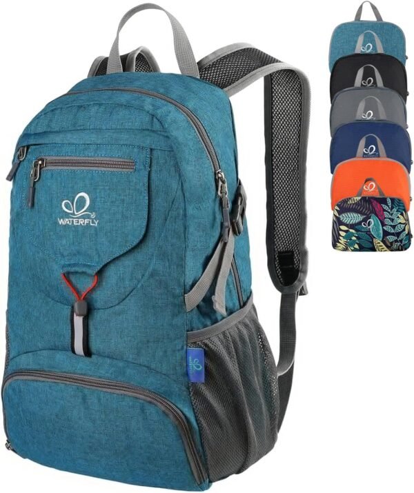 WATERFLY Small Lightweight Packable Backpack: 20l ... - Image 2