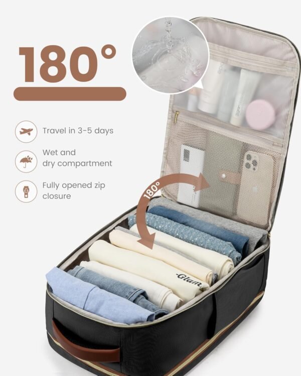 LOVEVOOK 40L Travel Backpack for Women & Men - 17.... - Image 7