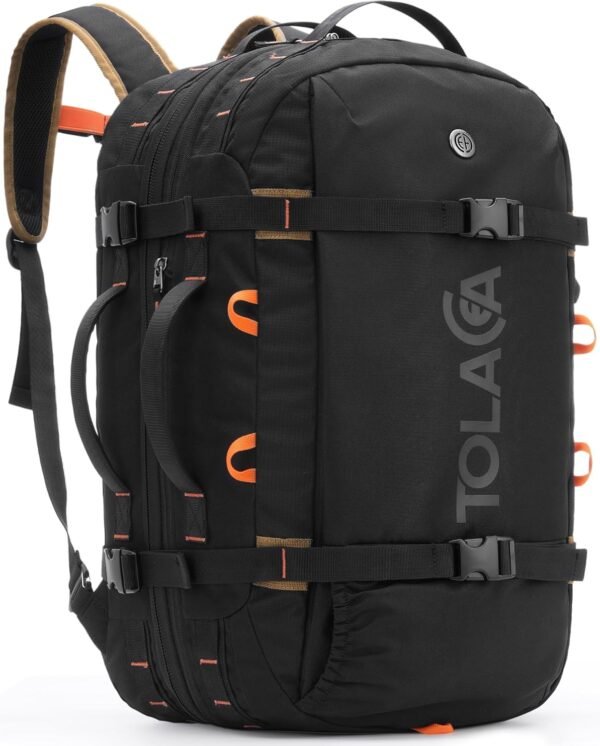 Tolaccea Travel Laptop Backpack, Large Carry on Ba... - Image 2