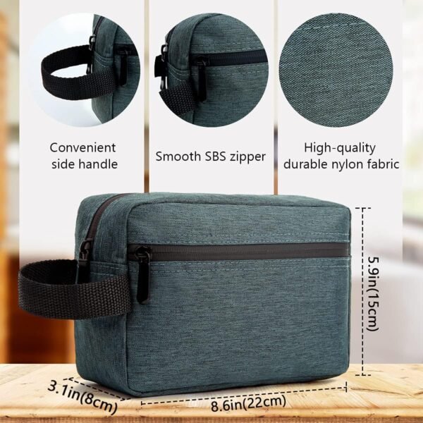 FUNSEED Travel Toiletry Bag for Women and Men, Wat... - Image 6