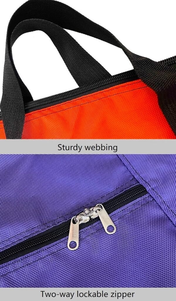 Extra Large Storage Duffle Bag with Zippers and Ha... - Image 3