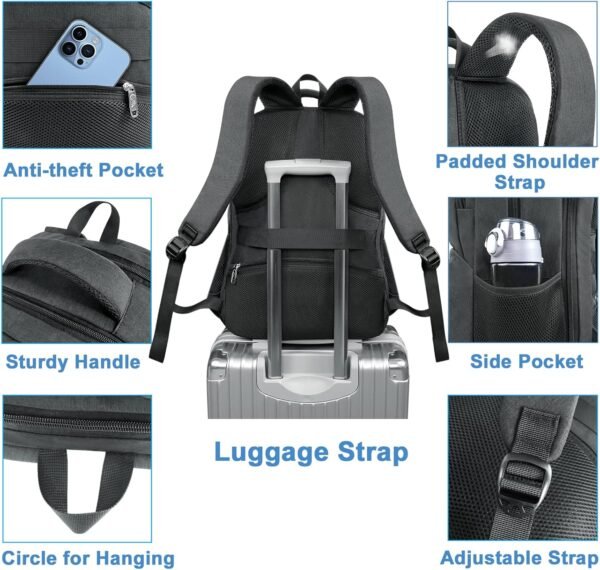MATEIN 18 Inch Backpack for Men, Extra Large Work ... - Image 6
