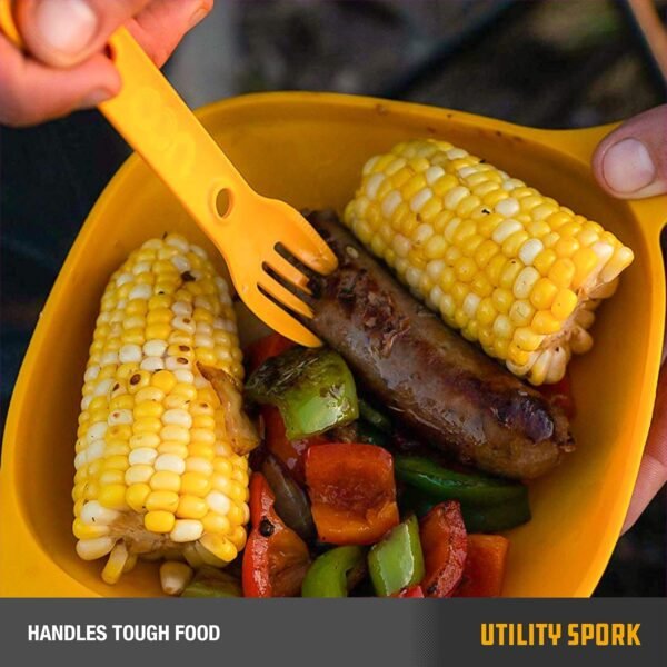 UCO Utility Spork 3-in-1 Combo Spoon-Fork-Knife Ut... - Image 6