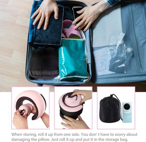 Travel Pillow, Neck Pillow, Neck Pillow for Travel... - Image 6