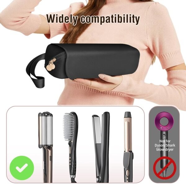 SS Hair Tools Travel Bag and Heat Resistant Mat fo... - Image 7