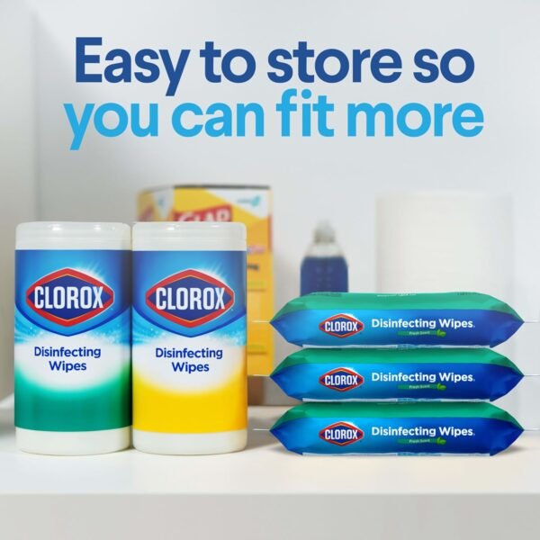Clorox Disinfecting Wipes, Bleach Free, Household ... - Image 9